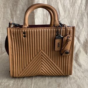 coach rogue 25 quilted